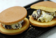 レーズンバターどら焼き