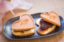 ハートのどら焼き